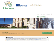 Tablet Screenshot of efaacancela.com